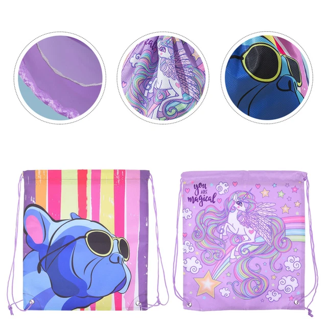 2 Pcs gym sackpack Sac À De Voyage Bagages Pour Enfants Mochila De Viaje