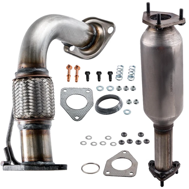 FLEX PIPE TUBING Duct Catalytic Converter For Honda Accord 2.4L 400Cell