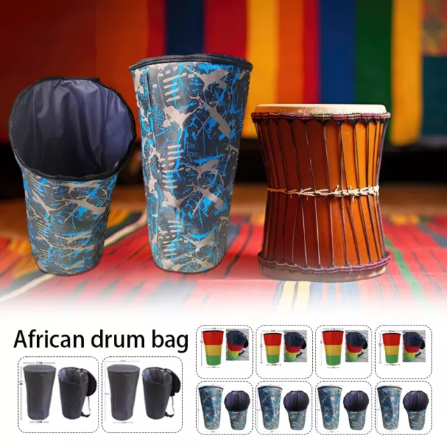 Waterproof Djembe Bag Thick Shockproof African Drum Case Shoulders Back Package