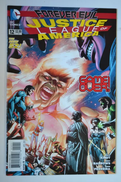 Justice League of America # 12 April 2014 VG+ DC Comics