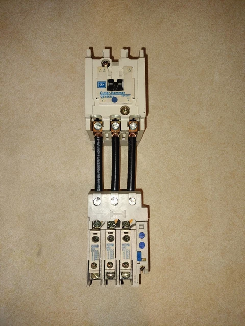 Cutler Hammer CE15KN3 Contactor 220/240V Coil Series B1 With Overload