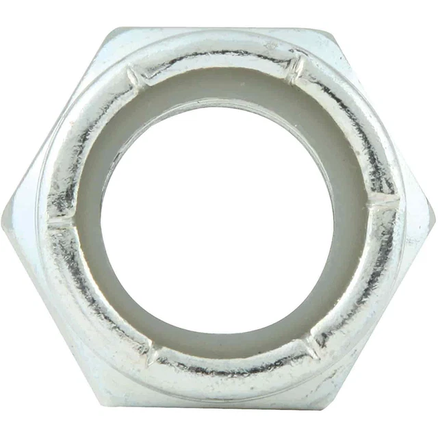 Allstar Performance ALL16016-10 Coarse Thread Hex Nuts With Nylon Inserts 3/4 -1
