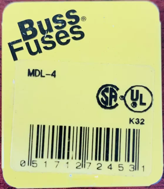 Buss Fuses- MDL-4