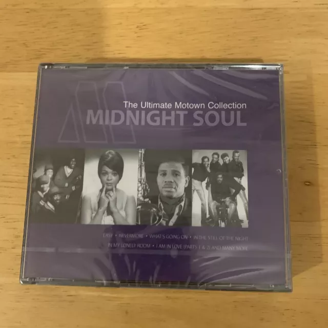 The Ultimate Motown Collection Midnight Soul 3 Cd Readers Digest Fatbox - New