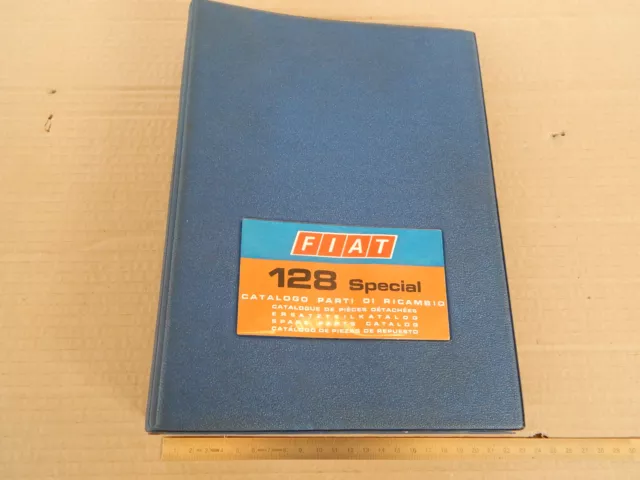 Manuale Catalogo Parti Di Ricambio Originale Fiat 128 Special 1974