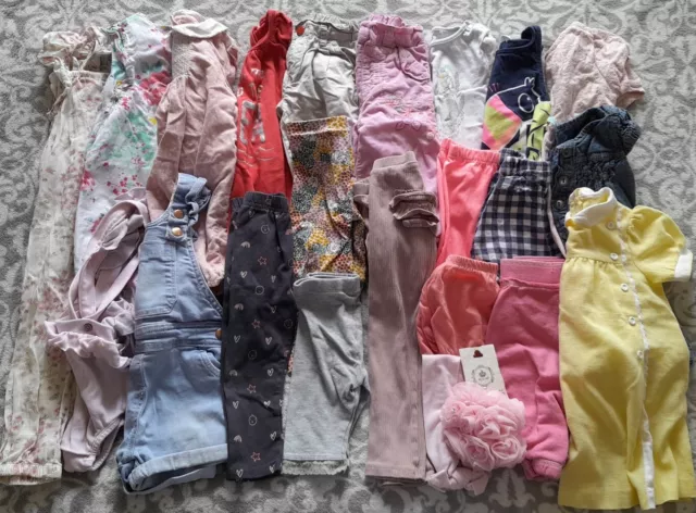 Pacchetto di vestiti per ragazze 12-18 mesi Inc Tu Matalan Ted Baker Mini Club George +