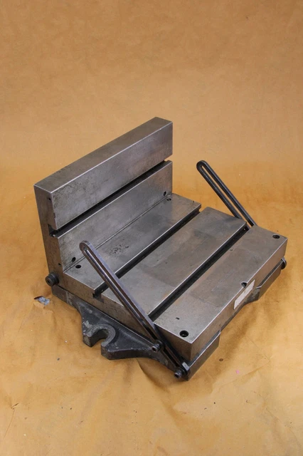 Bridgeport Combination Sine Table/Angle Block Plate  12" x 10" x 6"
