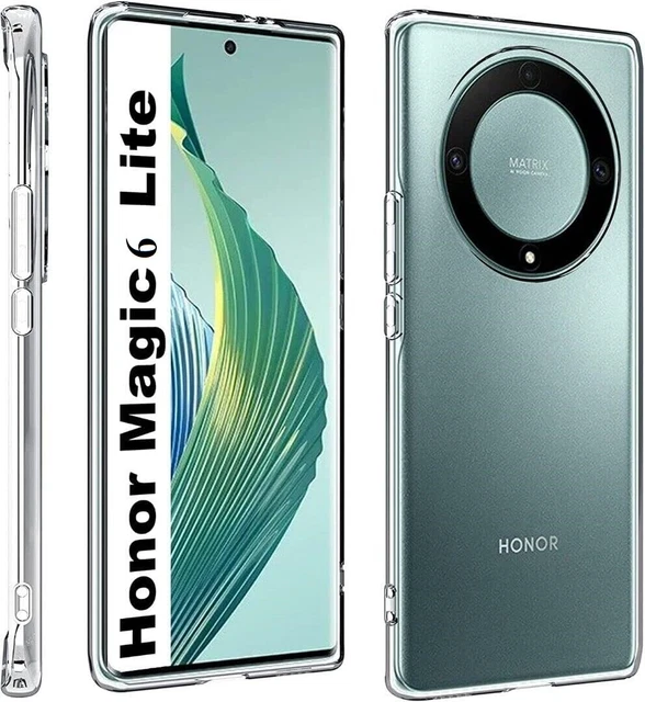 Coque Silicone Souple Transparente Mayaxess Pour Honor Magic 6 Lite - Protection Anti-chocs