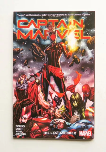 Captain Marvel Vol. 3 The Last Avenger Marvel Graphic Novel Comic Book