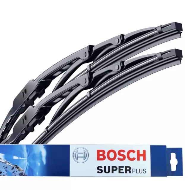 Bosch Superplus Front Wiper Blades Genuine OE Quality Windscreen Replacement