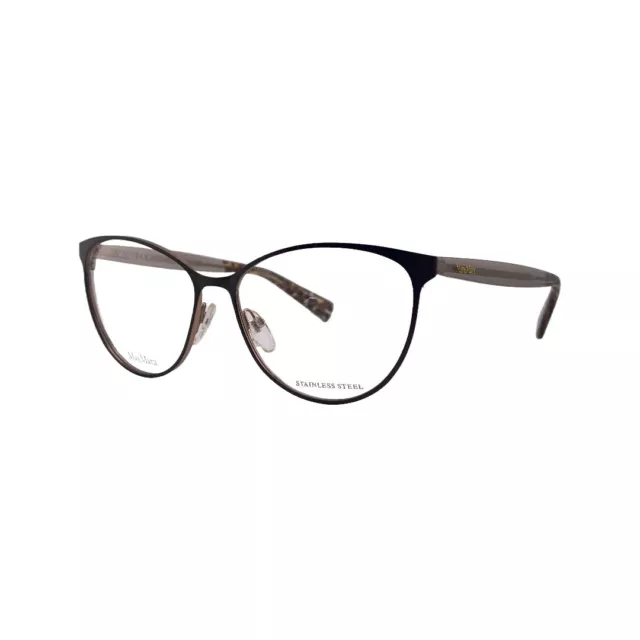 Max Mara Brown Cat Eye Eyeglasses Frames 55mm 15mm 140mm - MM 1231 CMJ