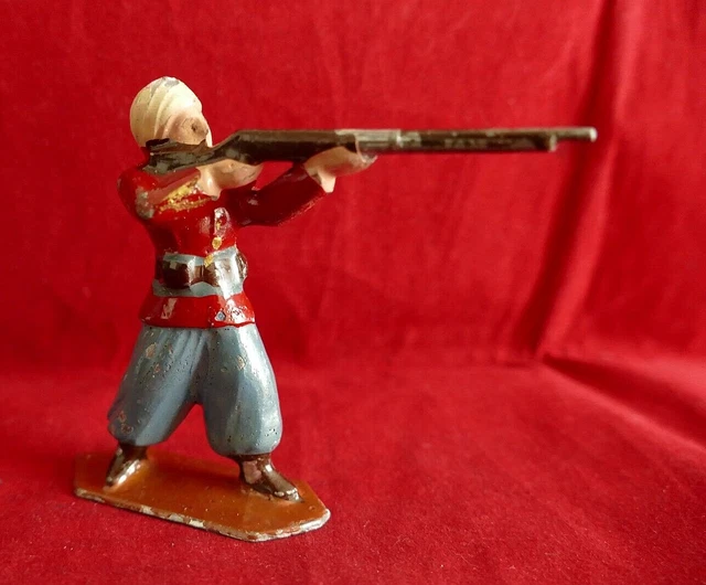 Figurine Spahi Algérien – Plomb Creux Henri Roger – 54mm (1/32) – Vintage France