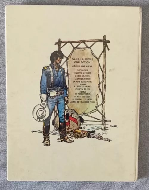 BD – Blueberry La mine de l'Allemand perdu E.O Dargaud 1er Trim 1972 2