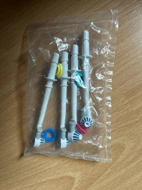 Oral-B Professional Care OxyJet Munddusche Mundpflege 4 Aufsteckdüsen weiß/blau