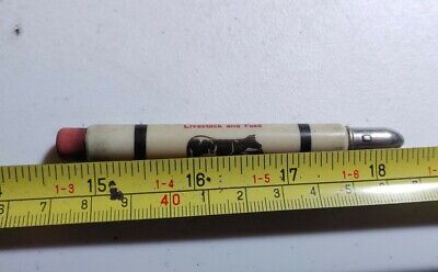 Vintage Tripoli Sales Co J. M. Snyder Advertising Bullet Pencil