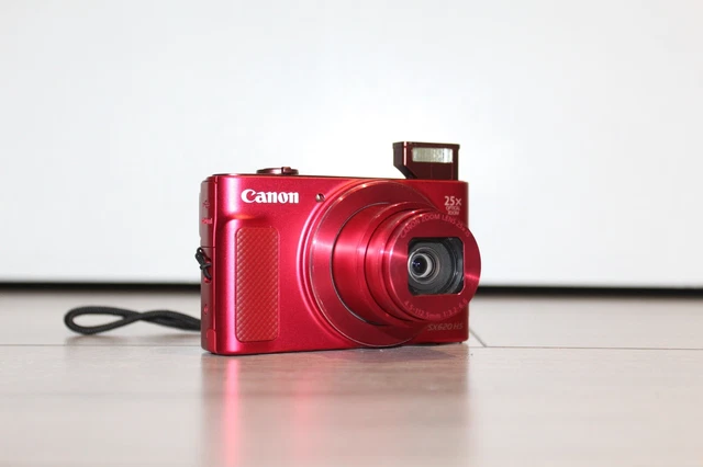 Fotocamera digitale compatta Canon PowerShot SX620 HS rosso ottico 25x zoom/Wi-Fi
