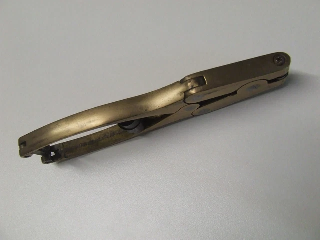 Ancienne Pince à Coulant D'horloger – Outil Vintage Suisse, Occasion "dans Son Jus"