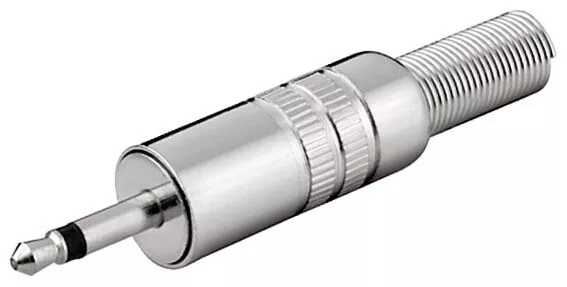 Conector de clavija - 3,5 mm - mono; SM 35 MK