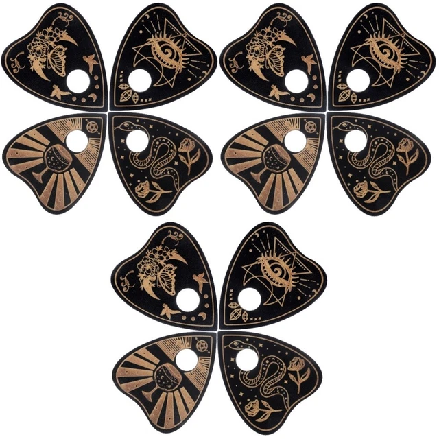 12 PIEZAS Patrón Decorativo Tarot Bola de Cristal Retablo Soporte de Madera Sacrificio Altar