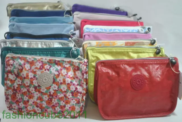 New With Tag KIPLING Harrie Pouch Cosmetic Bag Toiletries Bag
