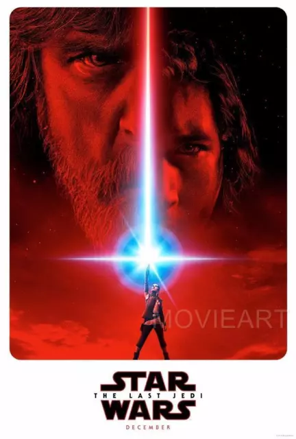 Star Wars The Last Jedi Poster Film A4 A3 Cinema Movie Print Art