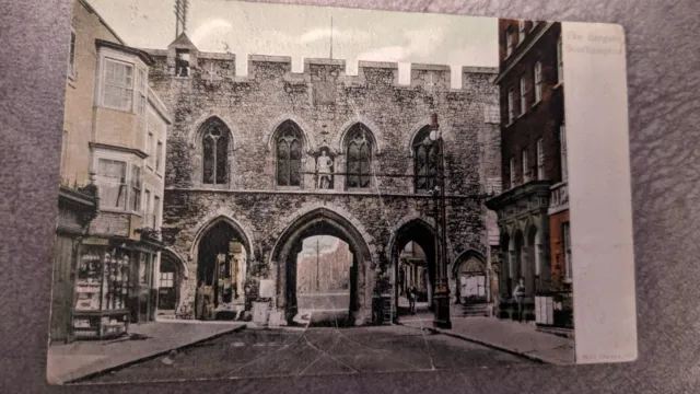 Vintage Postcard from 1904 Southampton Above Bar Street, Hampshire, UK