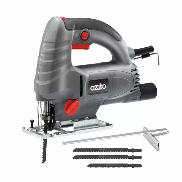 Ozito 680W Pendulum Jigsaw With 3 Blades