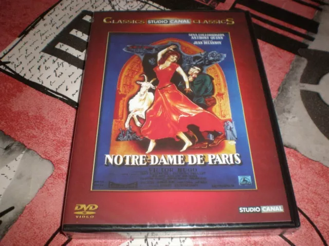 notre dame de paris  anthhony quinn dvd neuf sous blister