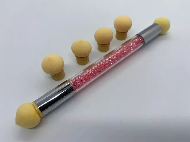 Ombre Sponge Tool Schwamm Tupfpinsel Pigment Babyboomer Nail Art Farbverlauf