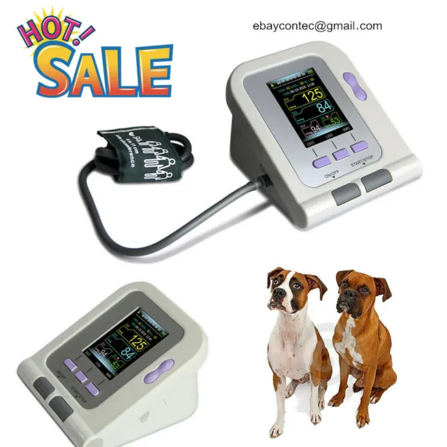 Digitales Veterinär-Blutdruckmessgerät + NIBP-Manschette Hund / Katze /Haustiere