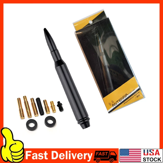 Car Short Bullet Antenna Mast Radio For Jeep Wrangler JK TJ 1997-2021 Ford F150
