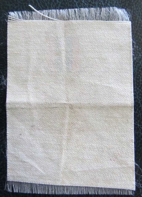 ITC Cigarette Silks Card Ww1 era Medal of Honour USA 2