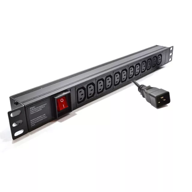 Pdu C13 Steckdosen Zu 16A C20 IEC Stecker Stromverteilung Units Horizontale 6/8