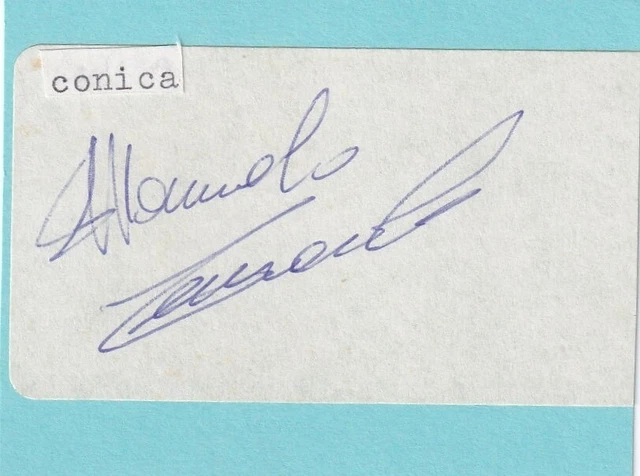 Emanuele Canonica - European Tour Golfer Signed Address Label (Laid onto card)