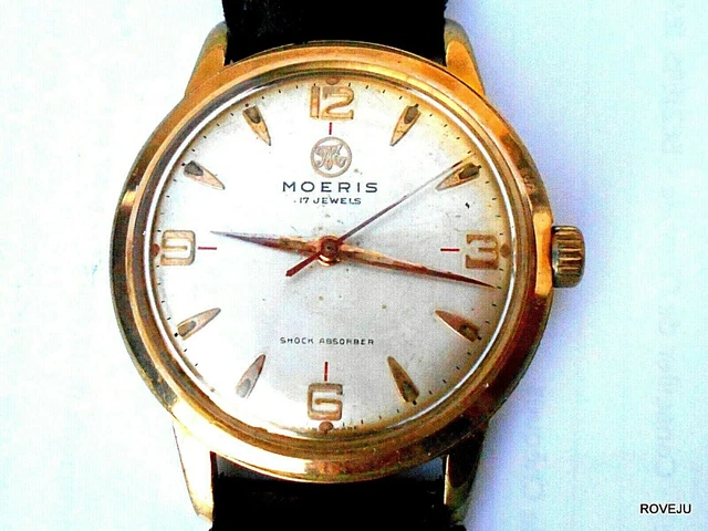 Montre Mécanique Vintage Moeris - Pour Adulte, Unisexe - Occasion Très Bon état