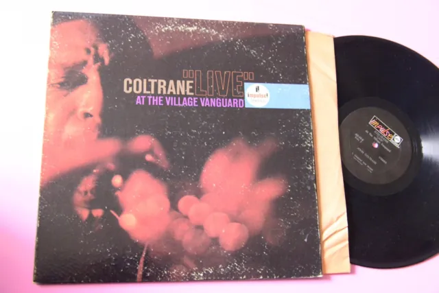 John Coltrane Lp Live Village Vanguard Us 1973 Ex Che Jazz !! Gatefold Cover