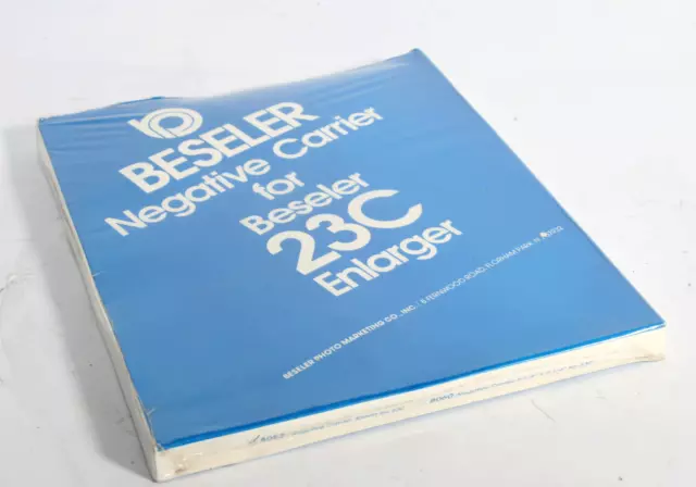 Beseler 6X6 2 1/4 X 2 1/4 Negative Carrier #8060 New Old Stock Sealed!
