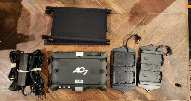 SmallHD AC7 LCD 7" Field Monitor, 2 Battery Plates + Extras