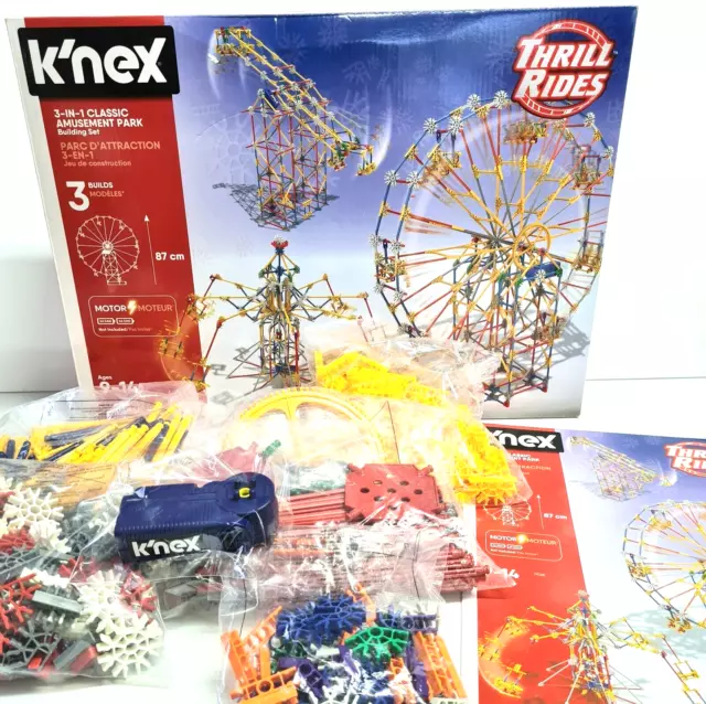 K'NEX KNEX 3-in-1 Classic Amusement Park Building Set 17035 - Best Buy
