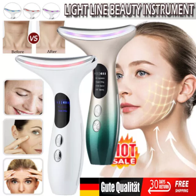 Anti-Wrinkle Neck Face Skin Tightening Lifting Device Facial Beauty Machine DE 2