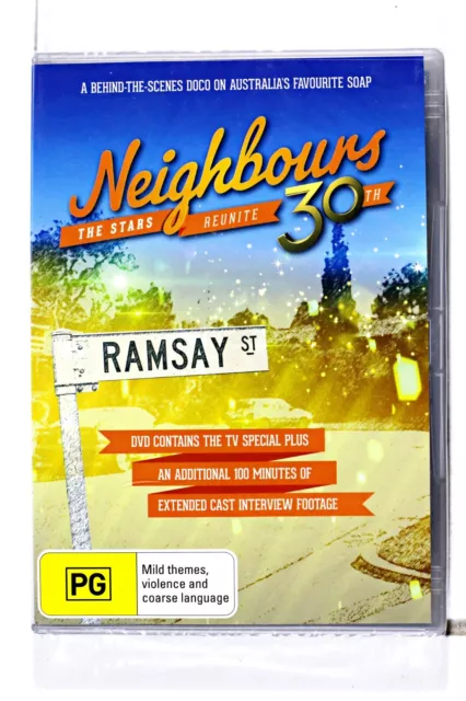 Neighbours 30th Anniversary - The Stars Reunite : Region 4 DVD New Sealed