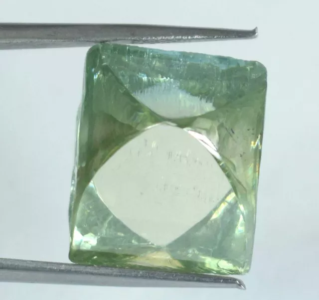 Suelto Cvd Diamante 24.45CT De Verde Transparente Certificado de San Valentín De