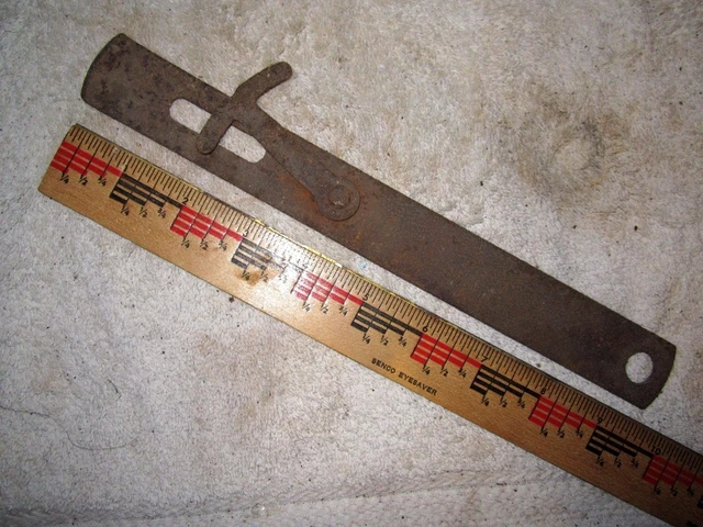 Antique Vintage 9 3/4" Rustic Gate, Barn Door, Shed, Hook, Latch, Catch