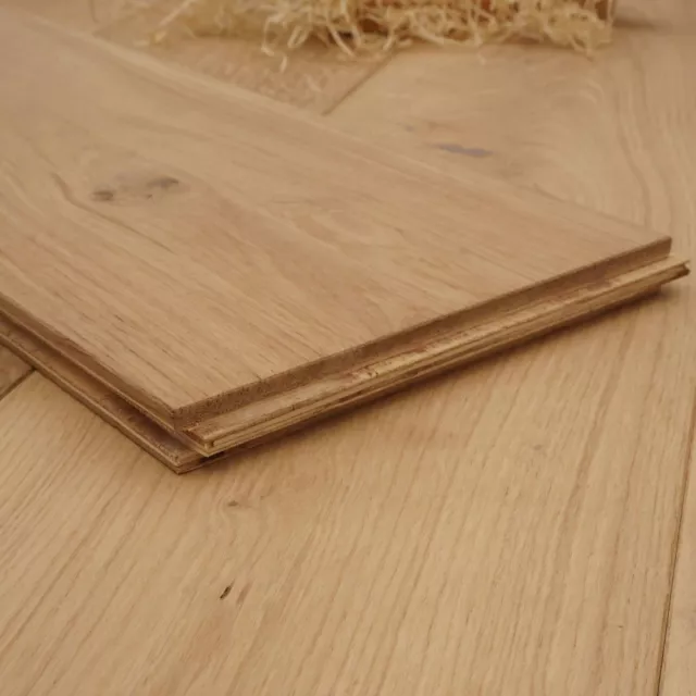 71⁄2 Zoll unfertige französische Eiche 190 mm breiter französischer Holzboden/EFH1