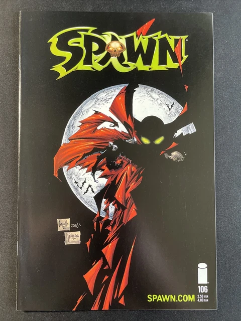 Spawn #106 Image Comics 1st Print Todd Mcfarlane Low Print Run HIGH GRADE VF/NM