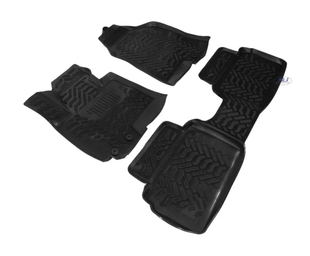 3D EXCLUSIVE TAPIS DE SOL EN CAOUTCHOUC pour HYUNDAI  ix35 2010-2015 4pcs