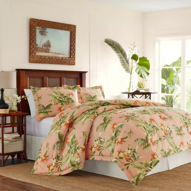 Tommy Bahama Siesta Key Printed Quilt Cover Set Cantaloupe 2
