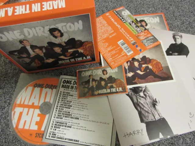 ONE DIRECTION / made in the A.M /  JAPAN LTD CD OBI  limited edit BOX