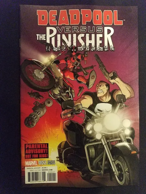 Marvel Deadpool vs. The Punisher, Vol. 1 # 2 (1st Print) Variant