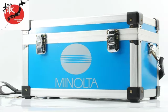 【N MINT w/ Key】 Minolta Genuine Hard Camera Case Aluminum Trunk From JAPAN